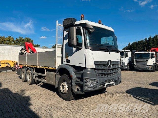 Mercedes-Benz 2636.Big Chassi 13 Ton . LongCh 6x4 Fassi Kran Camiones plataforma