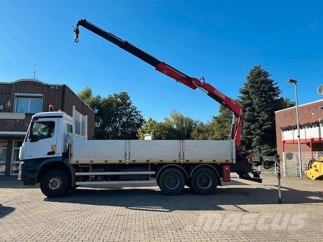 Mercedes-Benz 2636.Big Chassi 13 Ton . LongCh 6x4 Fassi Kran Camiones plataforma