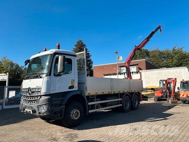 Mercedes-Benz 2636.Big Chassi 13 Ton . LongCh 6x4 Fassi Kran Camiones plataforma