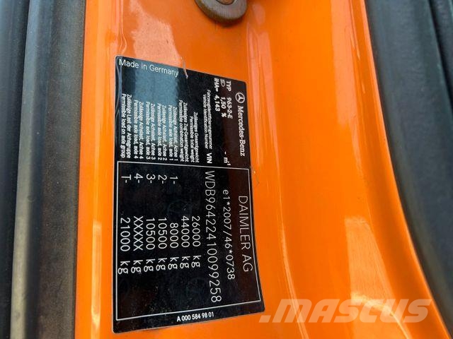Mercedes-Benz 2640 Multilift Abroller + kurzem Radstand 3,60m Camiones polibrazo