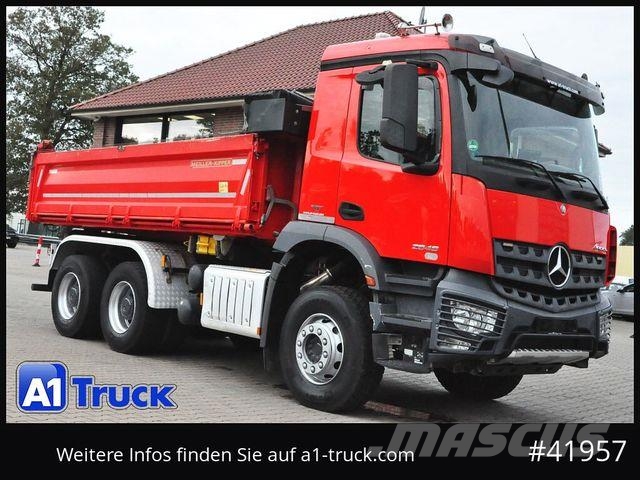 Mercedes-Benz 2646 Arocs, 3 Seiten Kipper, Meiller, 6x4, Bordm Billenő teherautók