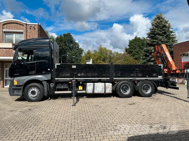 Mercedes-Benz 2648 Pritsche + ATLAS 290.2.E Kran 6x4 Darus teherautók