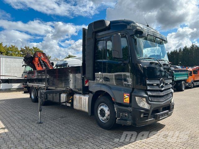 Mercedes-Benz 2648 Pritsche + ATLAS 290.2.E Kran 6x4 Darus teherautók