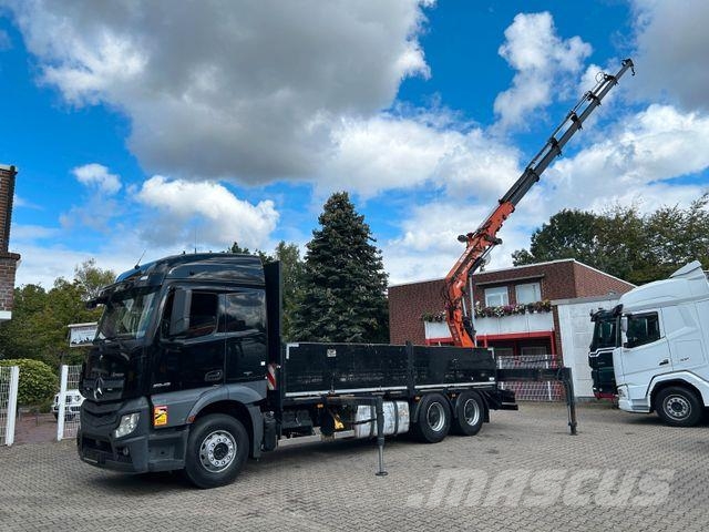 Mercedes-Benz 2648 Pritsche + ATLAS 290.2.E Kran 6x4 Darus teherautók