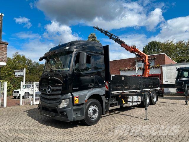 Mercedes-Benz 2648 Pritsche + ATLAS 290.2.E Kran 6x4 Darus teherautók