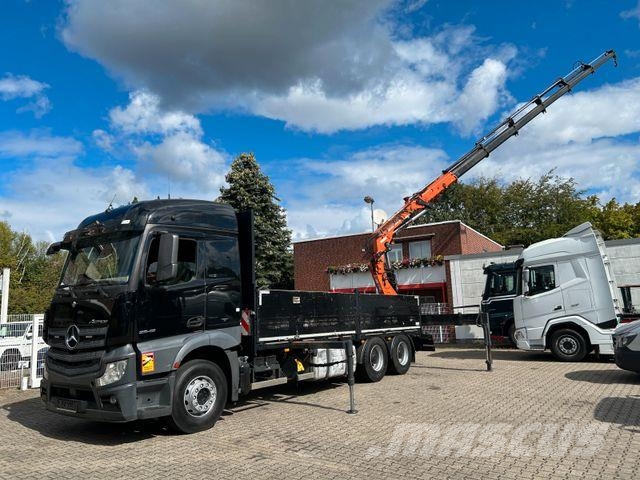 Mercedes-Benz 2648 Pritsche + ATLAS 290.2.E Kran 6x4 Darus teherautók