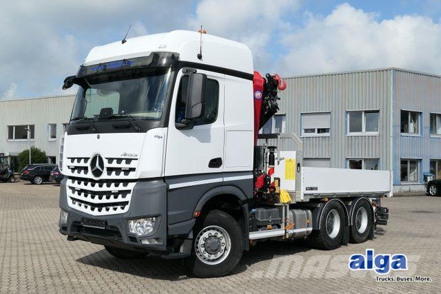 Mercedes-Benz 2651 L Arocs HAD 6x6,HMF 3220,Funk,AHK,Container Camiones grúa