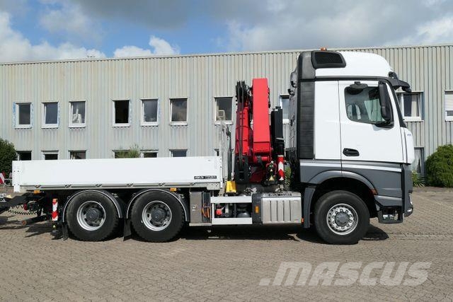 Mercedes-Benz 2651 L Arocs HAD 6x6,HMF 3220,Funk,AHK,Container Camiones grúa