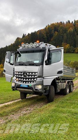 Mercedes-Benz 2953 6X4-4NACHLAUFACHSE 2 SEITENKIPPER BORDMATIK Φορτηγά Ανατροπή