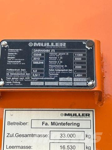 Mercedes-Benz 3344 Actros Saug-Druck Wagen Müller VMF 110EGH Vakuumski tovornjaki