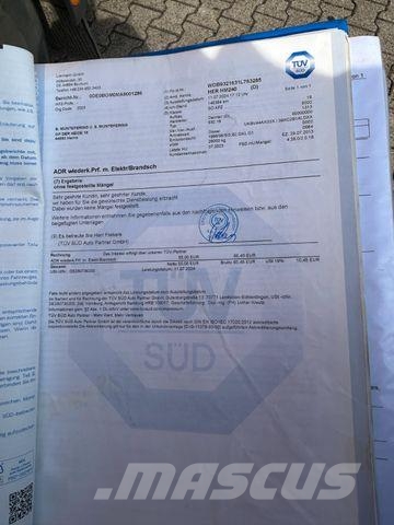 Mercedes-Benz 3344 Actros Saug-Druck Wagen Müller VMF 110EGH Vakuumski tovornjaki