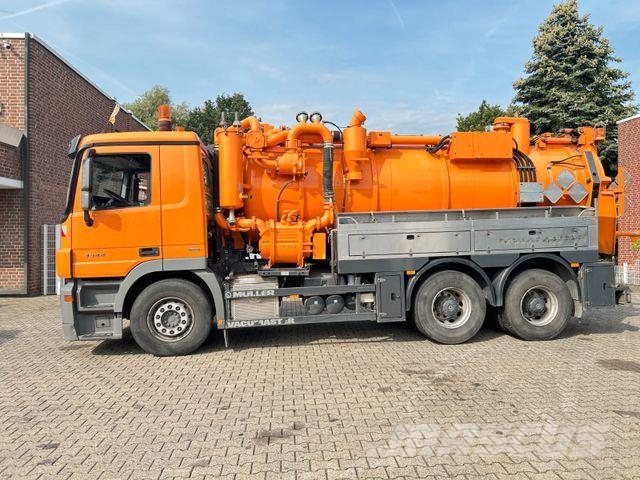 Mercedes-Benz 3344 Actros Saug-Druck Wagen Müller VMF 110EGH Vakuumski tovornjaki