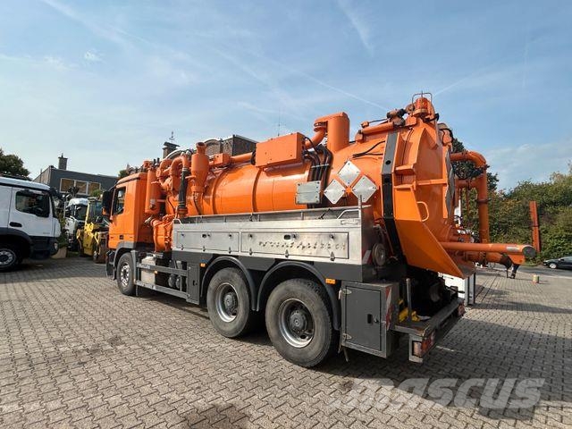 Mercedes-Benz 3344 Actros Saug-Druck Wagen Müller VMF 110EGH Vakuumski tovornjaki