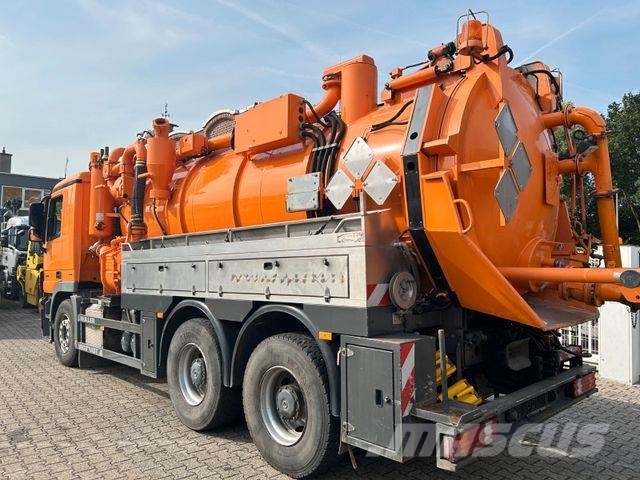 Mercedes-Benz 3344 Actros Saug-Druck Wagen Müller VMF 110EGH Vakuumski tovornjaki