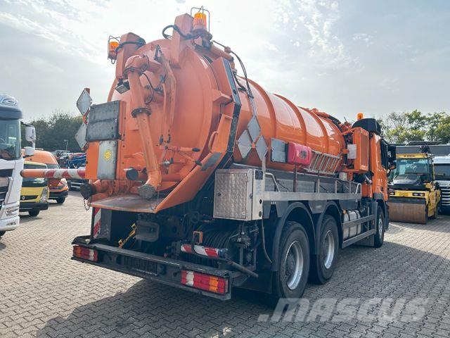 Mercedes-Benz 3344 Actros Saug-Druck Wagen Müller VMF 110EGH Vakuumski tovornjaki