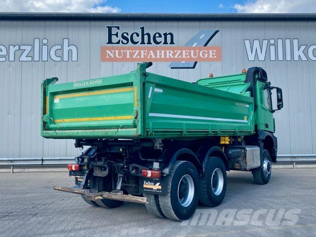 Mercedes-Benz 3345 Arocs 6x6 | MEILLER*Bordmatik*AHK*Blatt*AC Sklápače