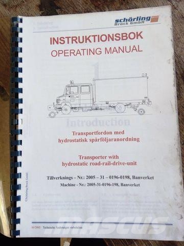 Mercedes-Benz 4x4 VARIO Schörling RAIL ROAD Two Way Schienen Άλλα Φορτηγά