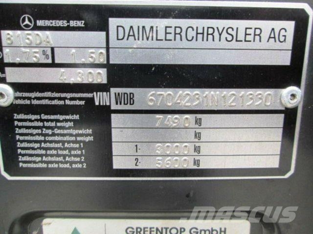 Mercedes-Benz 4x4 VARIO Schörling RAIL ROAD Two Way Schienen Άλλα Φορτηγά