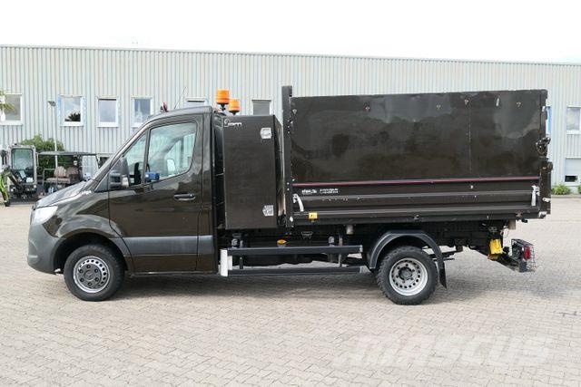 Mercedes-Benz 516 FG Sprinter, 3,to. AHK, Klima, Navi, 3. Sitz شاحنات قلابة