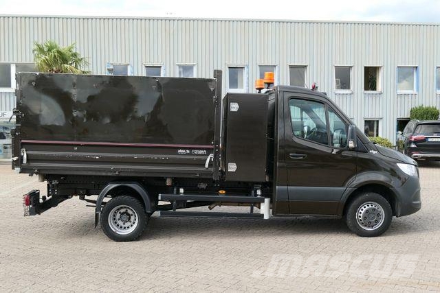 Mercedes-Benz 516 FG Sprinter, 3,to. AHK, Klima, Navi, 3. Sitz شاحنات قلابة