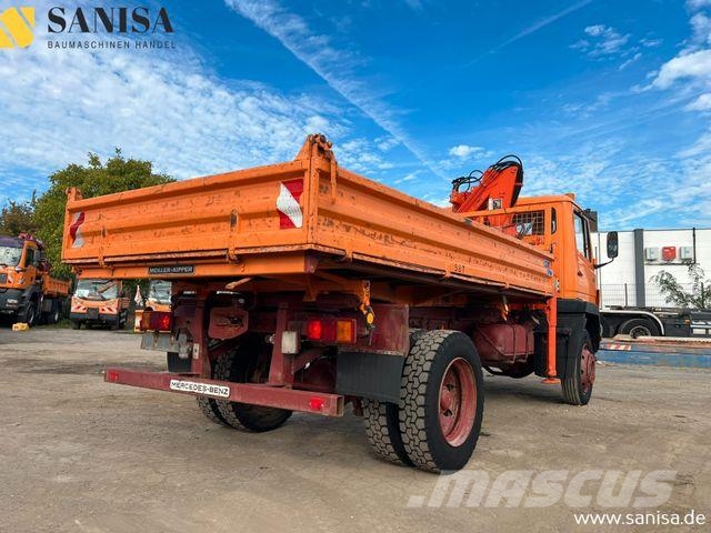 Mercedes-Benz 814/914/4x4/AK/Kran/Seilwinde/TÜV Kipper