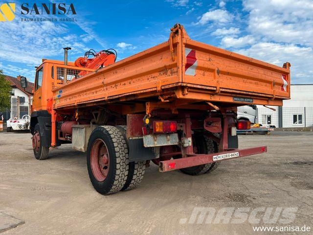 Mercedes-Benz 814/914/4x4/AK/Kran/Seilwinde/TÜV Kipper