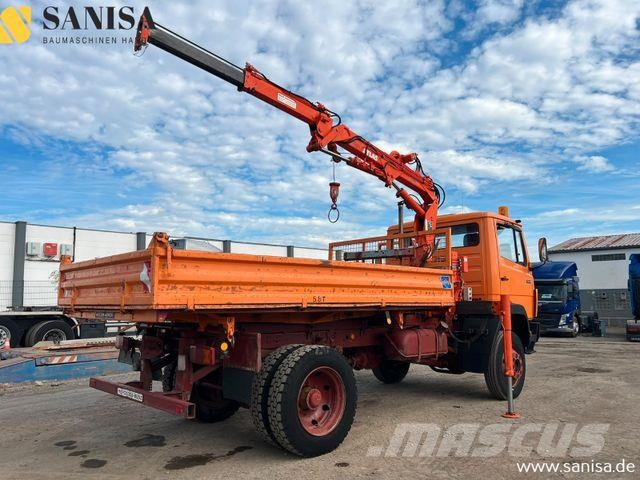 Mercedes-Benz 814/914/4x4/AK/Kran/Seilwinde/TÜV Kipper
