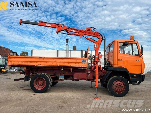 Mercedes-Benz 814/914/4x4/AK/Kran/Seilwinde/TÜV Kipper