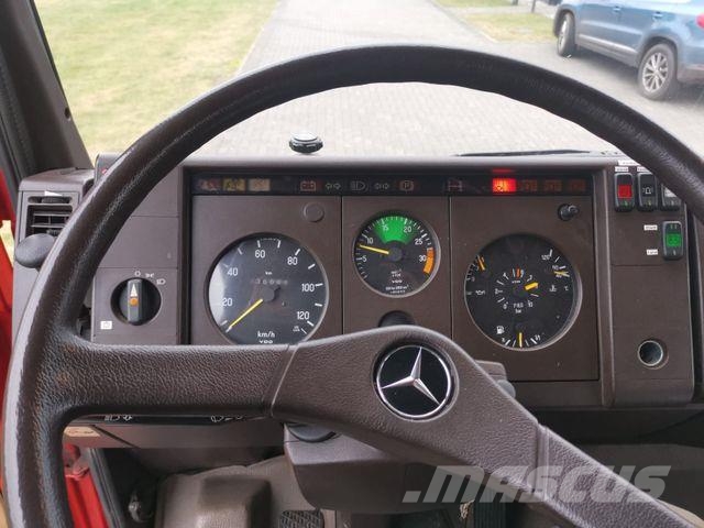 Mercedes-Benz 814F LF8/Feuerwehrlöschfahrzeug/Vorbaupume Box body