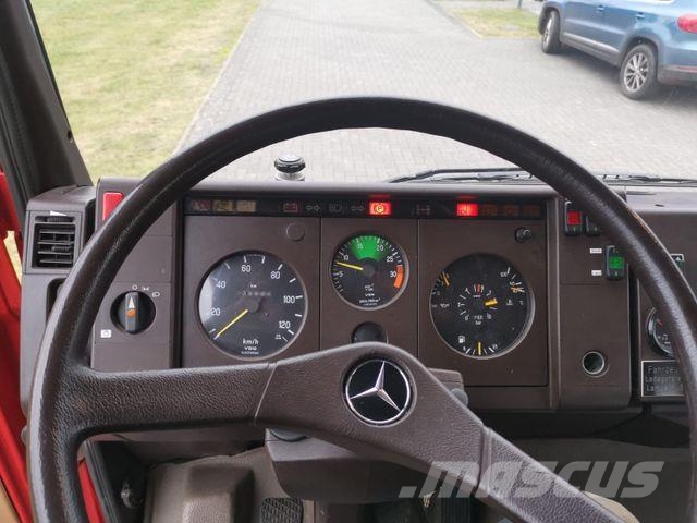 Mercedes-Benz 814F LF8/Feuerwehrlöschfahrzeug/Vorbaupume Box body