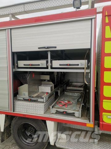 Mercedes-Benz 814F LF8/Feuerwehrlöschfahrzeug/Vorbaupume Box body