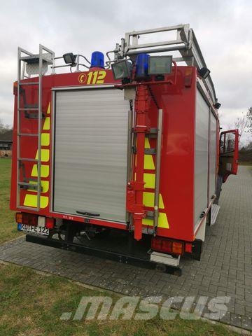 Mercedes-Benz 814F LF8/Feuerwehrlöschfahrzeug/Vorbaupume Box body