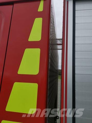Mercedes-Benz 814F LF8/Feuerwehrlöschfahrzeug/Vorbaupume Box body