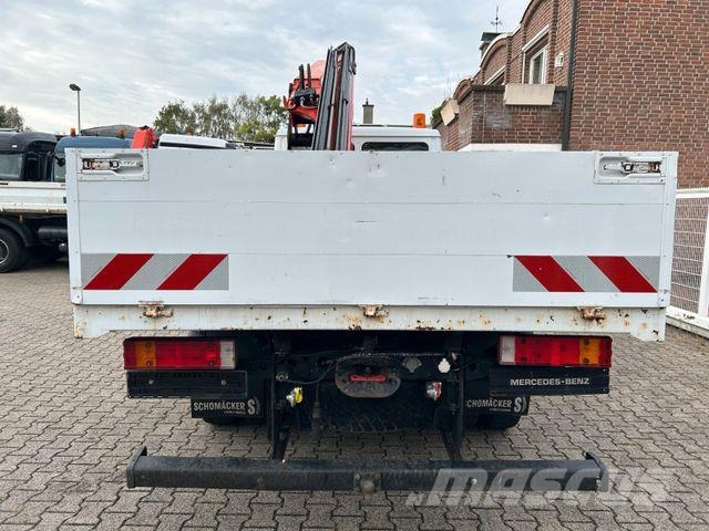 Mercedes-Benz 815D Pritsche + PK7501 Kran Allrad 4x4 Nosturiautot