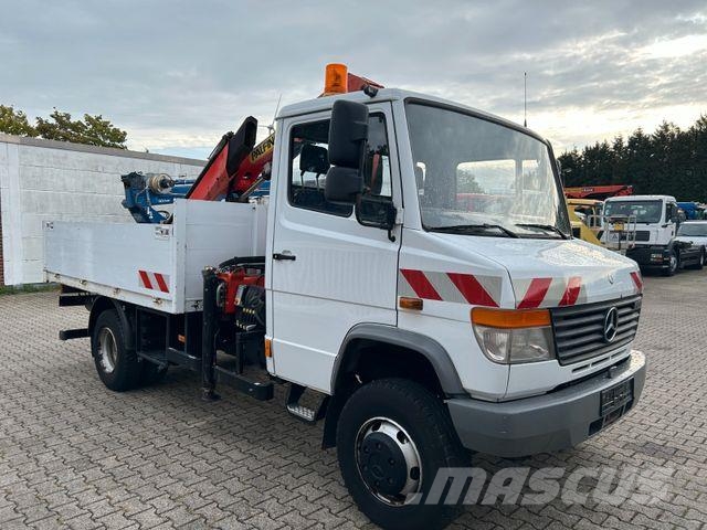 Mercedes-Benz 815D Pritsche + PK7501 Kran Allrad 4x4 Nosturiautot