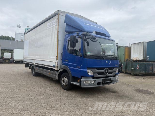 Mercedes-Benz 816 Atego Seitengardine hohe LBW neue Kupplung Pritsche & Plane