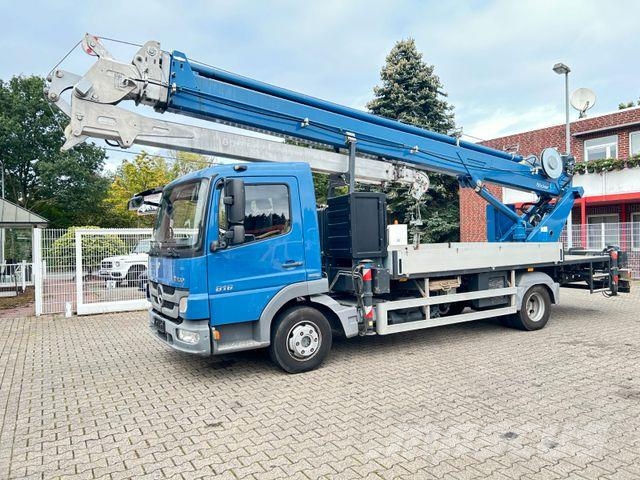 Mercedes-Benz 816 mit Böckerkran bis 35 m AK35-3000 4x2 Kranwagen
