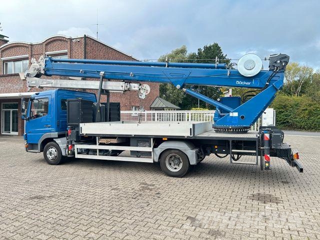 Mercedes-Benz 816 mit Böckerkran bis 35 m AK35-3000 4x2 Kranwagen