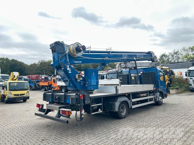 Mercedes-Benz 816 mit Böckerkran bis 35 m AK35-3000 4x2 Kranwagen
