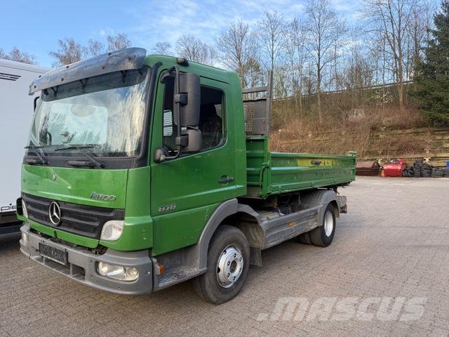 Mercedes-Benz 818 Atego Kipper Tüv 3/27 neu Top Zustand Camion benne