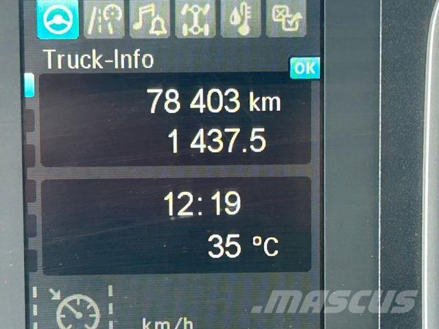 Mercedes-Benz 818 Atego mit Schlafkabine 5.2 Meter Pritsche L Camiones de caja de lona