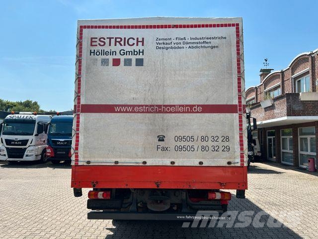 Mercedes-Benz 818 Atego mit Schlafkabine 5.2 Meter Pritsche L Camiones de caja de lona