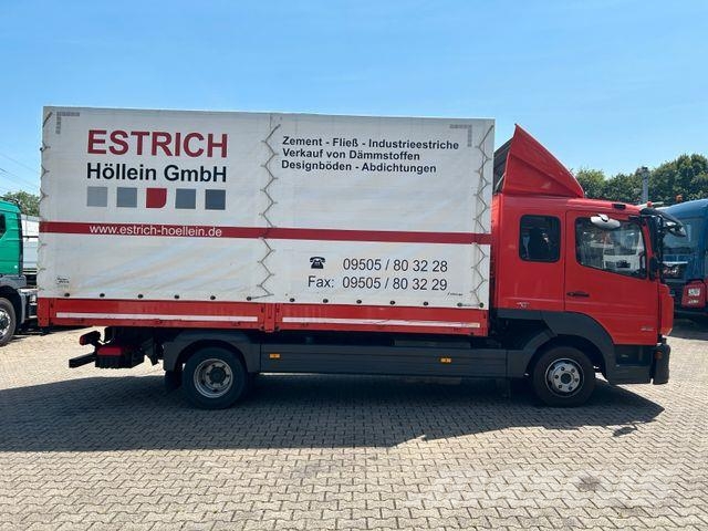 Mercedes-Benz 818 Atego mit Schlafkabine 5.2 Meter Pritsche L Camiones de caja de lona
