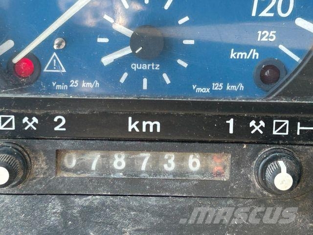 Mercedes-Benz 818 +Böcker AK 32-1200 Dachdeckerkran +Seilwinde Camiones grúa