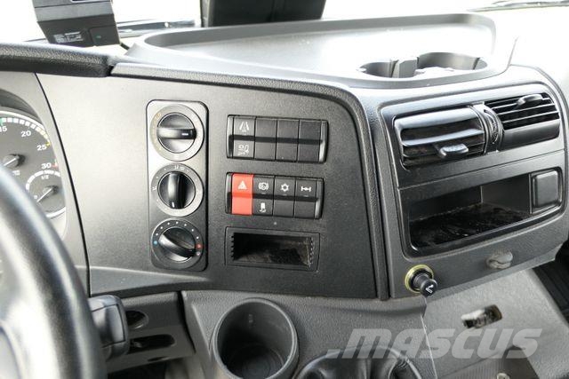 Mercedes-Benz 821 Atego 4x2, 6.100mm lang, Klima, 3. Sitz, LBW Gesloten opbouw