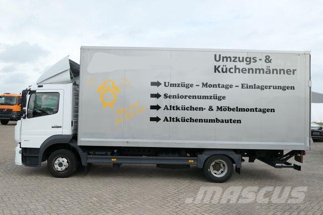 Mercedes-Benz 821 Atego 4x2, 6.100mm lang, Klima, 3. Sitz, LBW Gesloten opbouw
