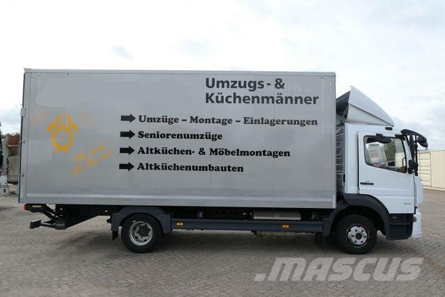 Mercedes-Benz 821 Atego 4x2, 6.100mm lang, Klima, 3. Sitz, LBW Gesloten opbouw