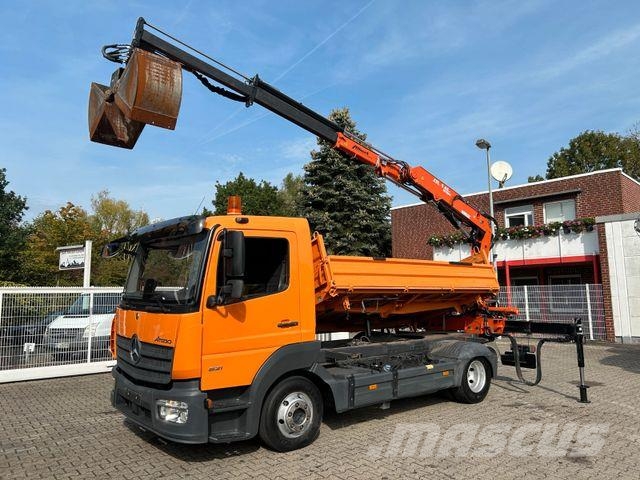 Mercedes-Benz 821 Meiller 2Skipper+Atlas 65.4 Kran Bj.2025 Kiper tovornjaki