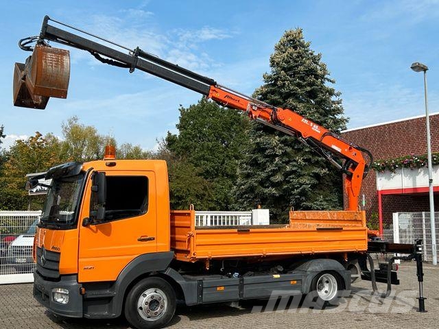 Mercedes-Benz 821 Meiller 2Skipper+Atlas 65.4 Kran Bj.2025 Kiper tovornjaki