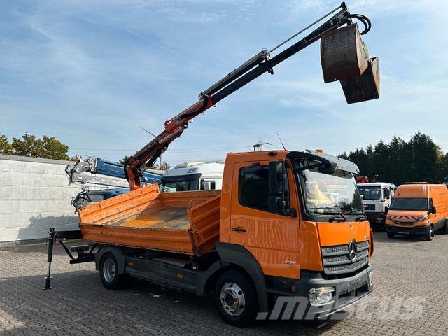 Mercedes-Benz 821 Meiller 2Skipper+Atlas 65.4 Kran Bj.2025 Kiper tovornjaki